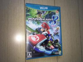日本正版WiiU游戏：马里奥赛车8  碟8新 无说书