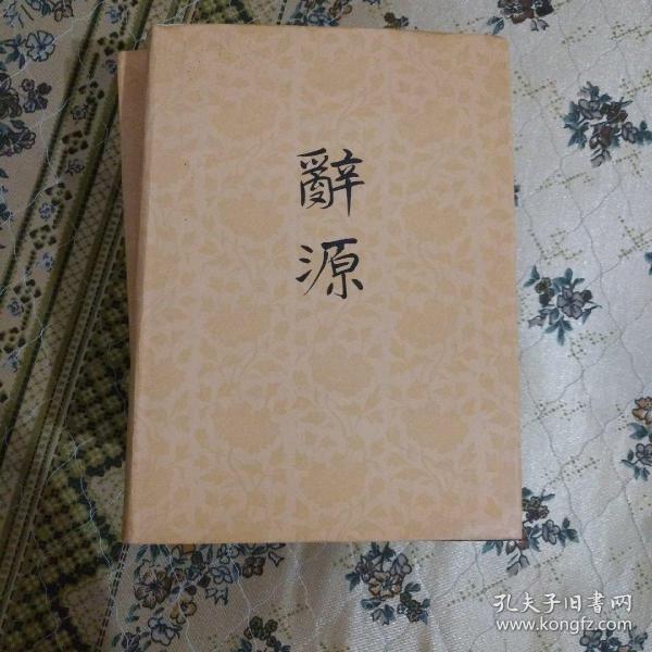 辞源  修订本  第一册
