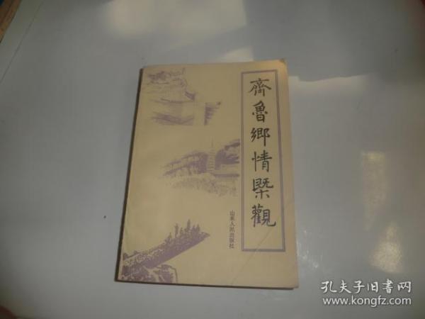 齐鲁乡情概观  山东人民出版社  P2972