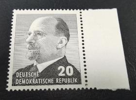 东德1973年邮票，名人。乌布利希主席。1全新。