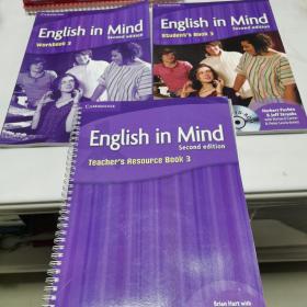 English in Mind Level 3 Student's Book with DVD-ROM   三册合售