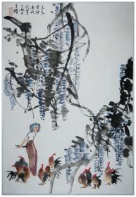 【梅肖青】湖北黄梅人 一级美术师、 昆明中国画院副院长、云南省美术家协会副主席 人物