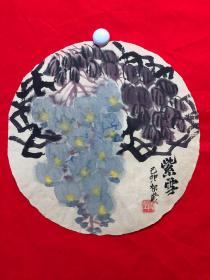 书画11168，【李凤奎（雪堂）】有款花鸟画