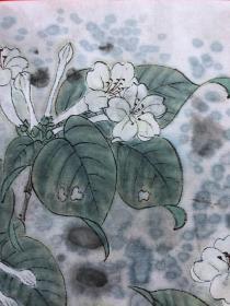 书画11186，【李凤奎（雪堂）】有款工笔花鸟画