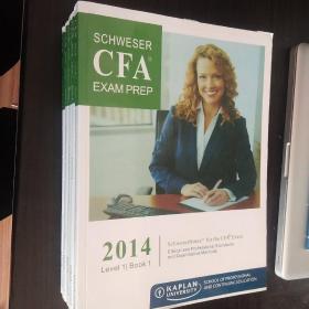 Schweser  CFA  Exam  Prep(2014 Level  1 /Book 1－－Book 5)5册合售