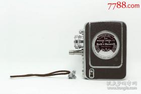 罕见美品Bell&Howell8mm电影机（好品相，带原厂手提）