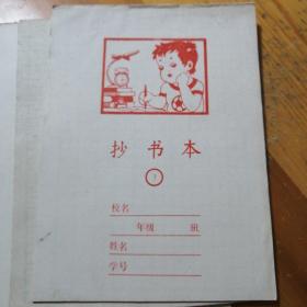 怀旧 抄书本 生字本 小楷本 36开 小学