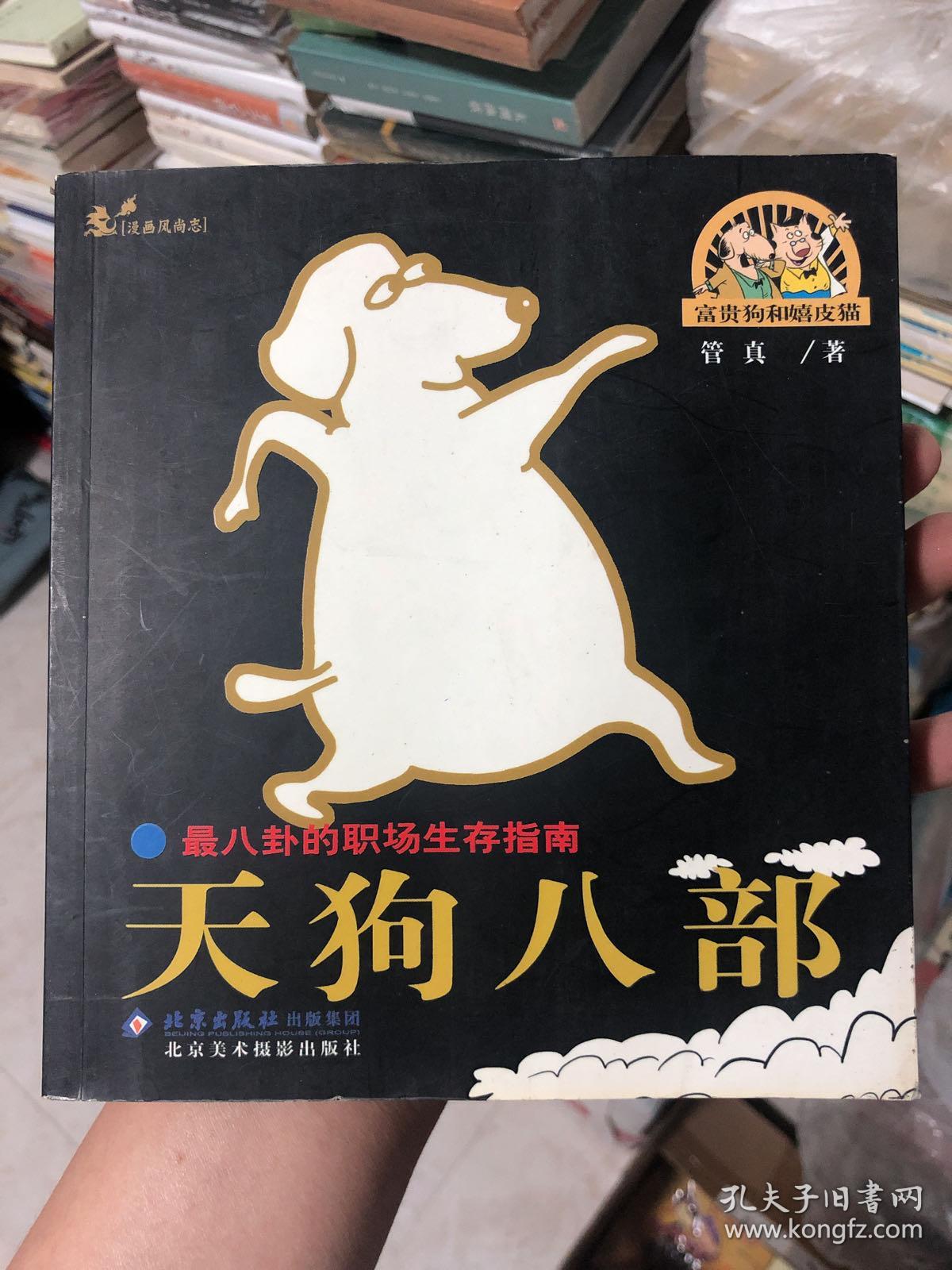 《天狗八部——富贵狗和嬉皮猫系列》上海人管真教你怎么在职场混，漫画八招，比文字更形象