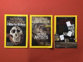 NATIONAL GEOGRAPHIC （美国国家地理杂志英文版三本合售）