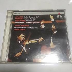 TELDEC   MAXIM VENGEROV VIOLIN 马克西姆 ·文热洛夫 小提琴 1CD（外国唱片 光碟  因碟片有可复制性，售出概不退换，请谨慎下单！） 兴