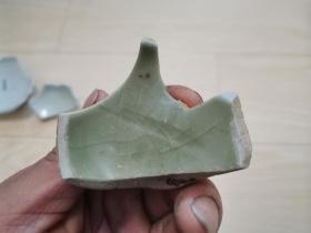 宋元时期龙泉窑青瓷酒杯标本
