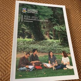 The University of Western Australia 2019-2020 Postgraduate Course Guide