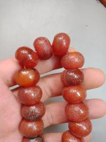 老玛瑙手串.