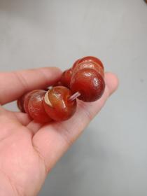老玛瑙手串.
