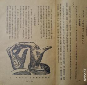 B1583 《科学手相学》又名（实用掌纹学教程），作者署名谭光子，根据著作的自序部分可大至了解到成书过程以及作者的部分行踪，此部内容雏形于抗战时候，谭光子从广东开平蚬岗一路经广州逃难到香港，光复后直到民国三十九年才最后定稿出版，国内关于手相学解放前的著作极少，更可贵的是此书虽历经七十余年品像依然很好，考虑到大家对此书的了解有限，我特意选图，把序言目录内页后序包括本书重要参考资料一览表等上传了照片。