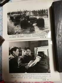 7号80年左右原版老照片相片石根华北京十二国农机展览会包老