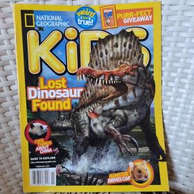 kids 国家地理孩子们（national geographic kids）英文杂志 2015年2-7月 5本合集