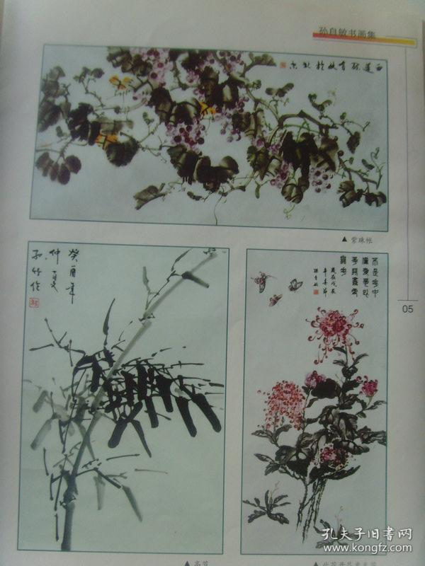 点击查看原图 孙自敏:书画集《孙自敏书画选集》(北京西城教研中心美术教研员,中国老年书画研究会创作研究员,北京市书法家协会会员,北京市美术家协会会员)