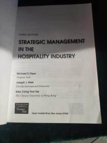 Strategic Management In The Hospitality Industry