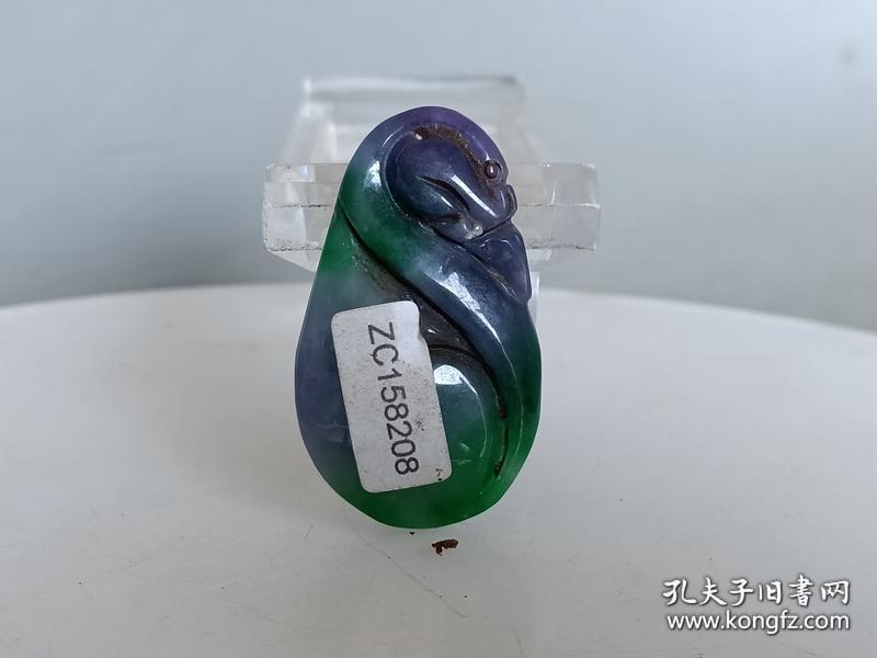 乡下收的翡翠挂件-