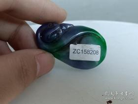 乡下收的翡翠挂件-