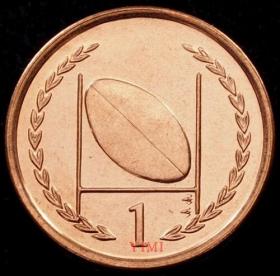 古钱币，老钱币，马恩岛1便士硬币 1996年 全新UNC，非常稀有难得，意义深远，可谓古钱币收藏的珍品，孤品，神品