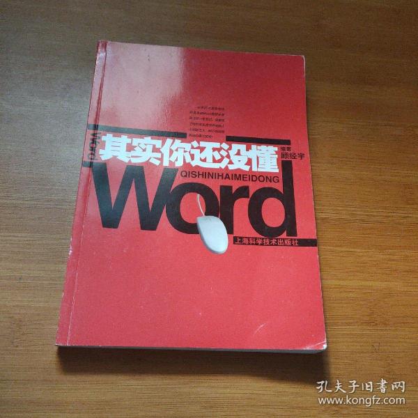 其实你还没懂Word