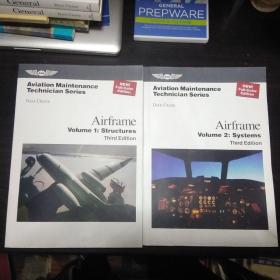 Aviation  Maintenannce  Technician  Series
Airframe  Volume1:Structures、Ⅴolume2:Systems(Third Edition)航空维修技师系列:机身 第一卷 结构、第二卷 系统(第三版)2册全合售