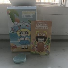 卡通潮玩盒蛋盲盒 Kimmy&Miki动物系列2 小熊猫Miki 52Toys乐自天成出品