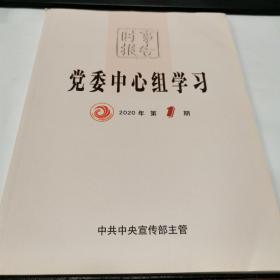 党委中心组学习2020年第1期（近全新）