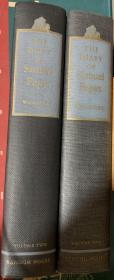 The Diary Of Samuel Pepys  全 2 卷 漆布面精装     带套盒  书前有“佩皮斯传”35页。关于出版年限，此书没有标注。以前看过同类装订的一套，标注是 1893 年，此书不退货