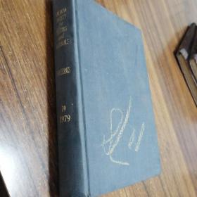 【英文原版】AMERICAN SOCIETY FOR TESTING AND MATERIALS PROCEEDINGS 美国材料与试验协会 1979年年鉴