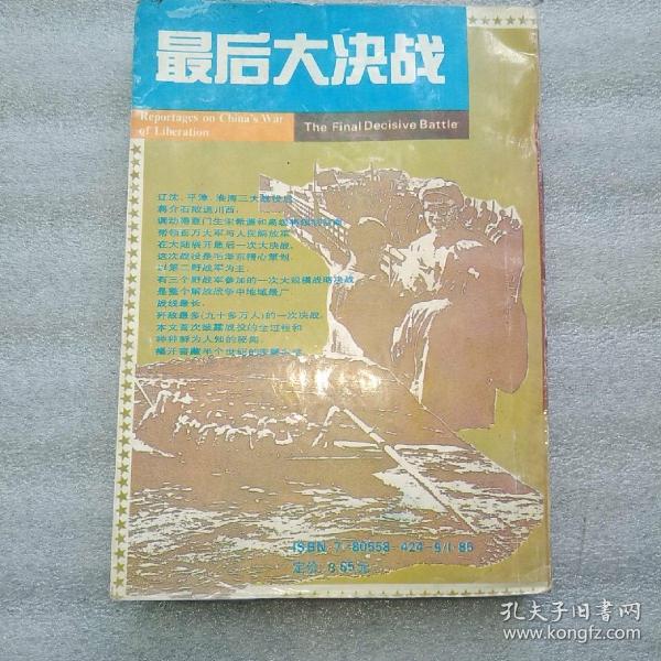 最后大决战:三大战役后两军大决战