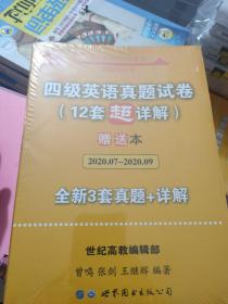 黄皮书英语四级 备考2019年6月四级英语真题试卷12套超详解全国大学英语四级真题cet4级2017年6月-2018年12月阅读听力写作翻译历年真题超详解