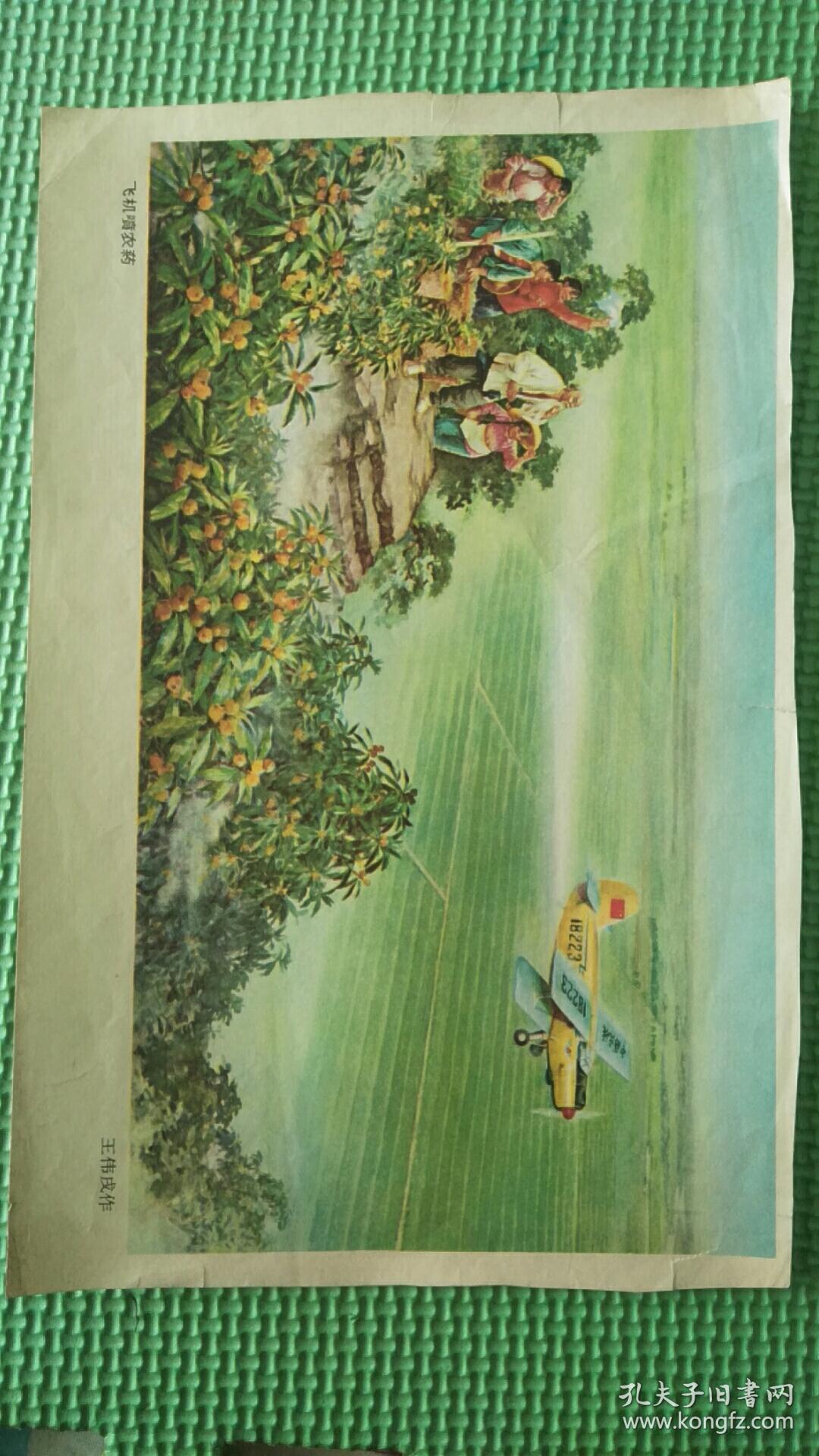 飞机喷农药