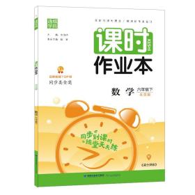 24春课时作业本6年级数学下(北京版)