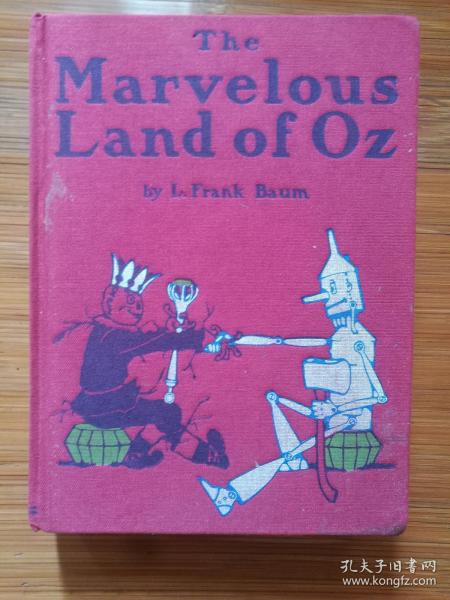 英文 英语  The Marvelous Land of Oz 系列第2本 奥兹仙境 仿初版装帧  绿野仙踪 奥兹国 Oz国 原著小说 儿童小说 儿童文学