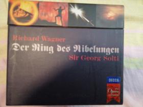 （原版进口CD唱片）瓦格纳歌剧《尼伯龙根的指环》全剧，索尔蒂指挥。含【莱茵的黄金】，【女武神】，【齐格弗里德】，【众神的黄昏】14CD