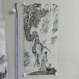 老挂历画 范曾画