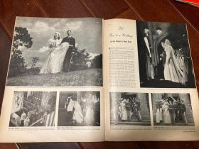 1938年7月刊，美国生活杂志：重点记录美国50年来最严重的火车事故，美国最大的铜矿关闭，西点军校的婚礼
