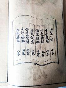 珍貴中醫臨床参考文献《黄氏醫書八種》一套