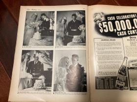 1938年7月刊，美国生活杂志：重点记录美国50年来最严重的火车事故，美国最大的铜矿关闭，西点军校的婚礼