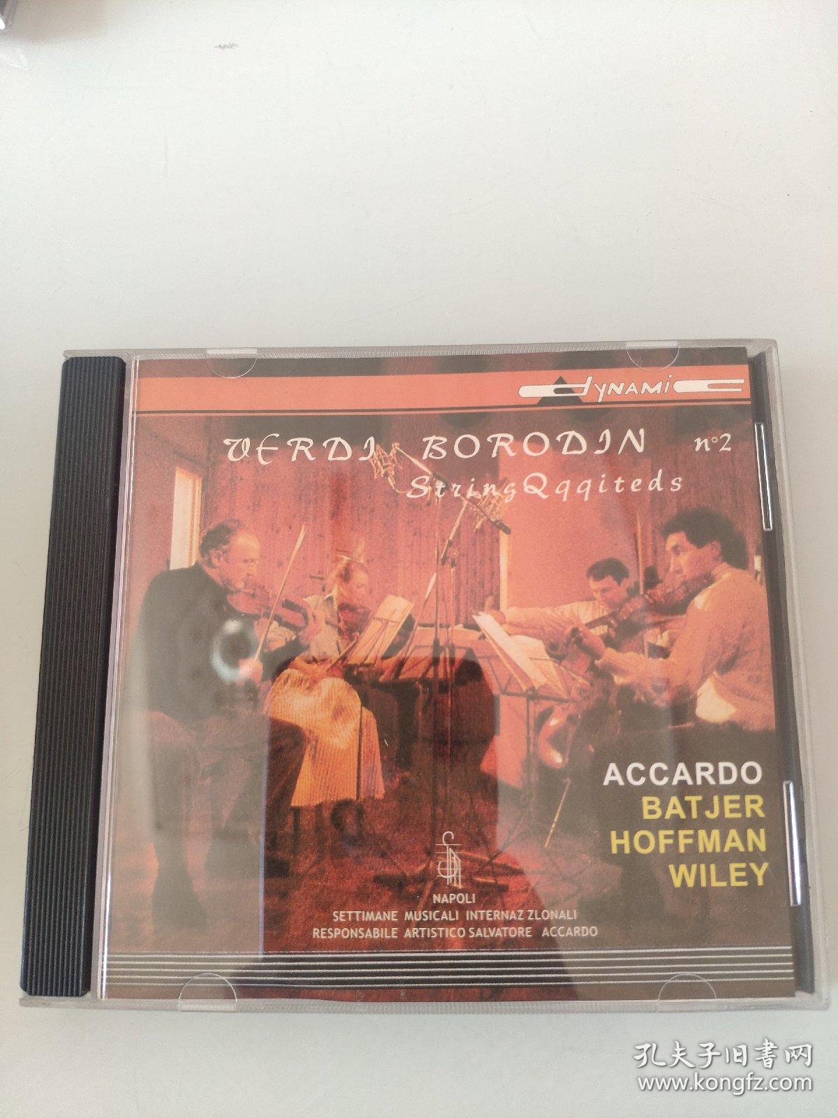 【音乐】STRING QUARTETS VERDI BORODIN  1CD