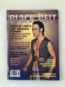 《black belt》杂志 李小龙 bruce lee