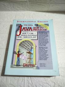 JAVA How to Program(II) Fifth Edition OOD with the Uml and Design Patterns JDBC, Servlets, Jsp（平装 16开）