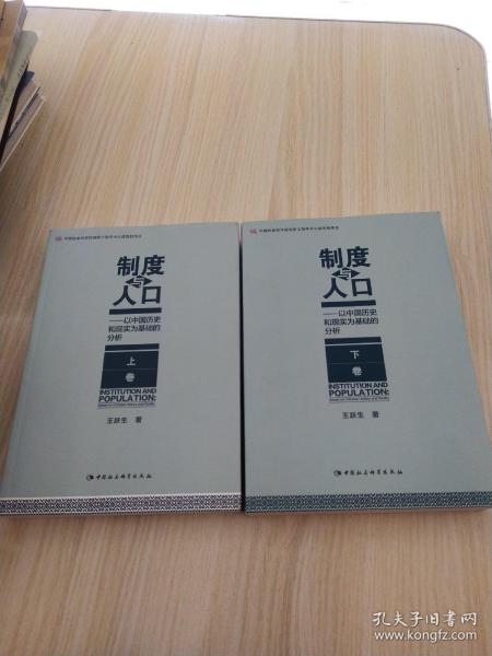 制度与人口：以中国历史和现实为基础的分析：全2册