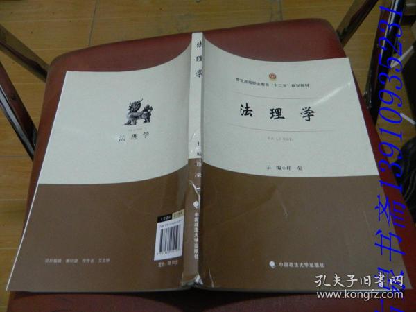 法理学/警官高等职业教育“十二五”规划教材