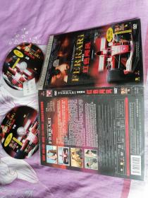 法拉利之 红色飓风上下部 DVD光盘2张 原版