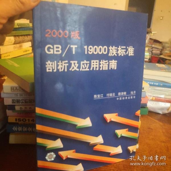 2000版GB/T19000族标准剖析及应用指南