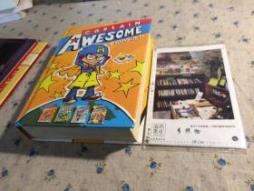 英文原版  captain awesome  4-books-in-1  异能船长